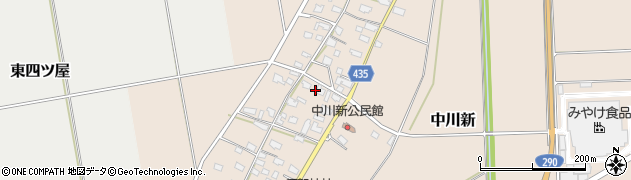 新潟県五泉市中川新2371周辺の地図