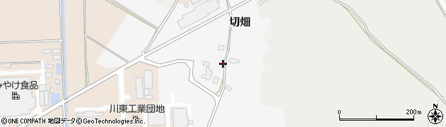 新潟県五泉市切畑周辺の地図