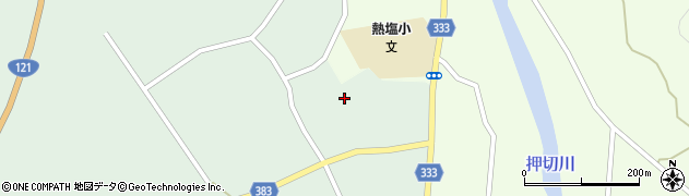 福島県喜多方市熱塩加納町相田東前田周辺の地図
