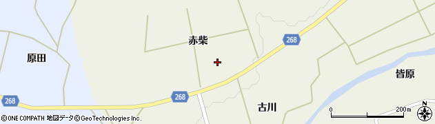 福島県南相馬市鹿島区栃窪（石崎）周辺の地図