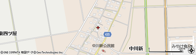 新潟県五泉市中川新2379周辺の地図