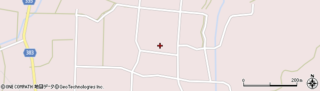 福島県喜多方市熱塩加納町米岡（横堀後）周辺の地図