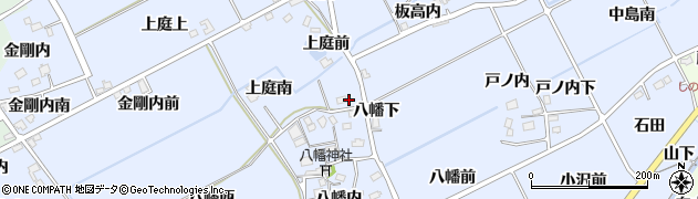 福島県福島市荒井（八幡北）周辺の地図