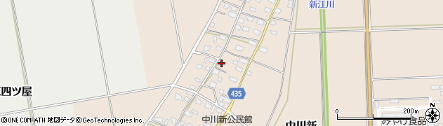 新潟県五泉市中川新2380周辺の地図