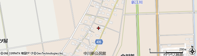 新潟県五泉市中川新2383周辺の地図