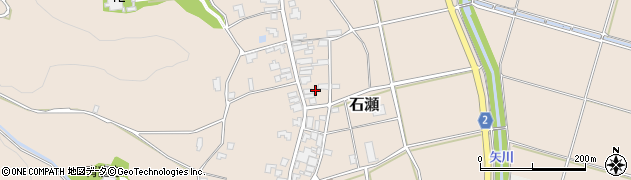 新潟県新潟市西蒲区石瀬1314周辺の地図