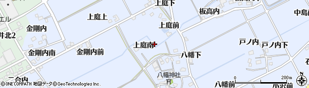 福島県福島市荒井上庭南周辺の地図