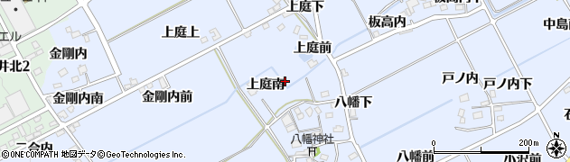 福島県福島市荒井（上庭南）周辺の地図