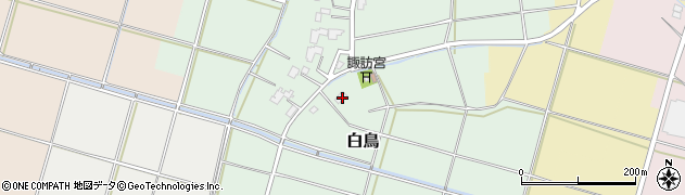 新潟県新潟市西蒲区白鳥279周辺の地図