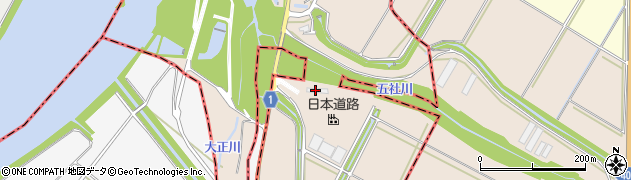 日本道路株式会社　北信越技術センター周辺の地図