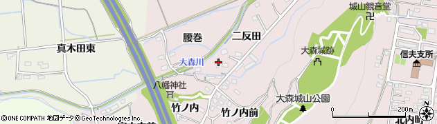 福島県福島市大森二反田29周辺の地図