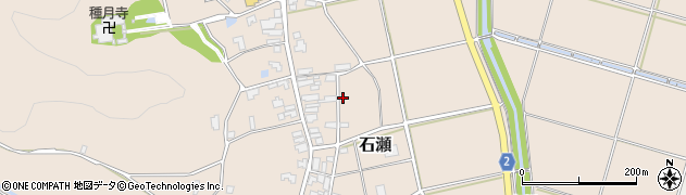 新潟県新潟市西蒲区石瀬1224周辺の地図