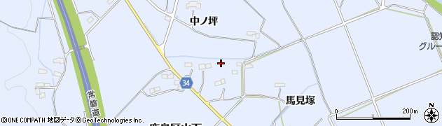福島県南相馬市鹿島区山下（馬見塚）周辺の地図