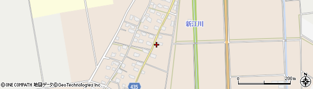 新潟県五泉市中川新30周辺の地図