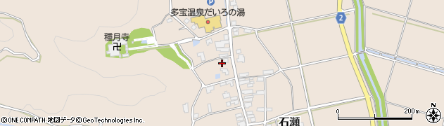 新潟県新潟市西蒲区石瀬3630周辺の地図