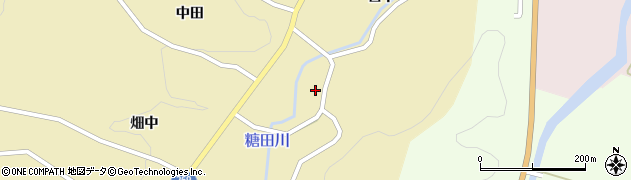 福島県伊達市月舘町糠田川原前周辺の地図