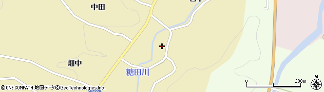 福島県伊達市月舘町糠田（川原前）周辺の地図