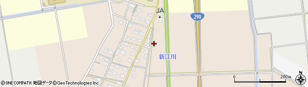 新潟県五泉市中川新373周辺の地図