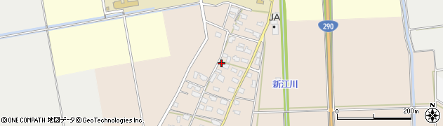 新潟県五泉市中川新2409周辺の地図