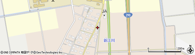 新潟県五泉市中川新18周辺の地図