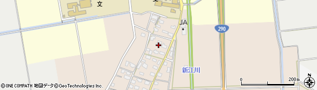 新潟県五泉市中川新2419周辺の地図