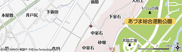 福島県福島市佐原前原周辺の地図
