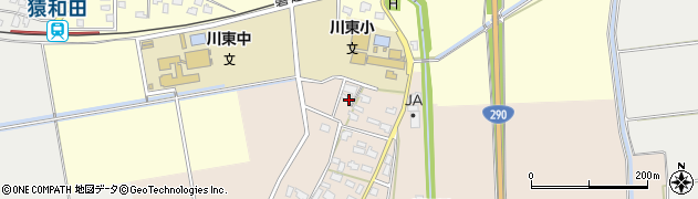 新潟県五泉市中川新2436周辺の地図