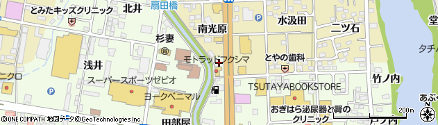 福島県福島市黒岩中島31周辺の地図