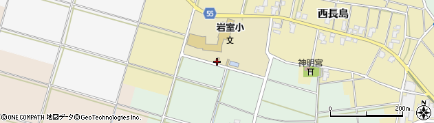 新潟県新潟市西蒲区白鳥346周辺の地図
