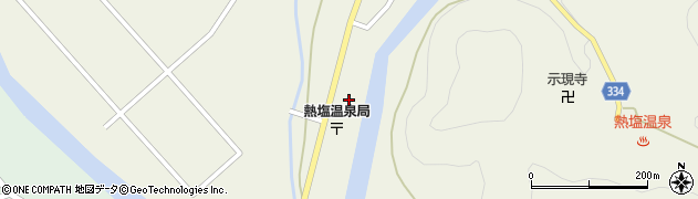 福島県喜多方市熱塩加納町熱塩（向川原下）周辺の地図