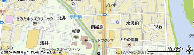 福島県福島市鳥谷野（南光原）周辺の地図