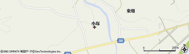 福島県南相馬市鹿島区栃窪（小塚）周辺の地図