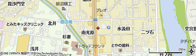 タイヤ倶楽部・福島周辺の地図
