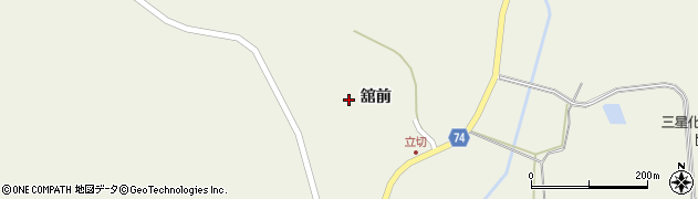 福島県相馬市蒲庭（舘前）周辺の地図