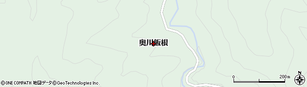 福島県西会津町（耶麻郡）奥川大字飯根周辺の地図