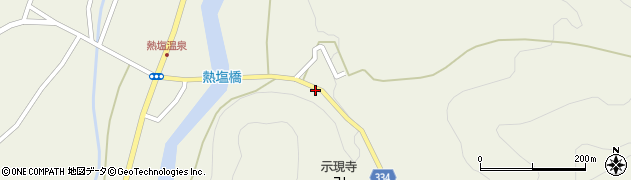 福島県喜多方市熱塩加納町熱塩781周辺の地図