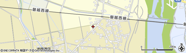 新潟県五泉市五十嵐新田808周辺の地図