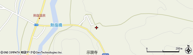 福島県喜多方市熱塩加納町熱塩685周辺の地図