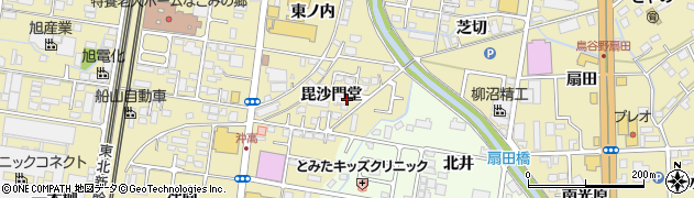 福島県福島市太平寺毘沙門堂25周辺の地図