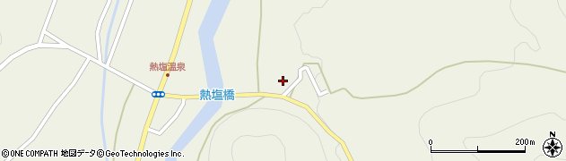 福島県喜多方市熱塩加納町熱塩（北平田）周辺の地図