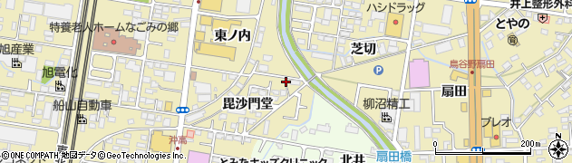 福島県福島市太平寺毘沙門堂33周辺の地図