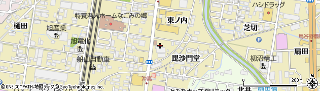 福島県福島市太平寺毘沙門堂4周辺の地図
