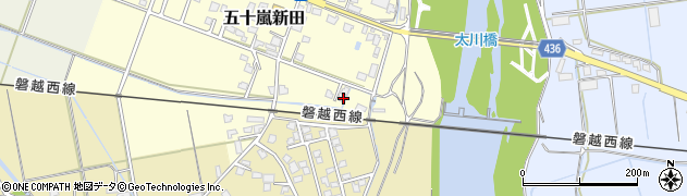 新潟県五泉市五十嵐新田1097周辺の地図