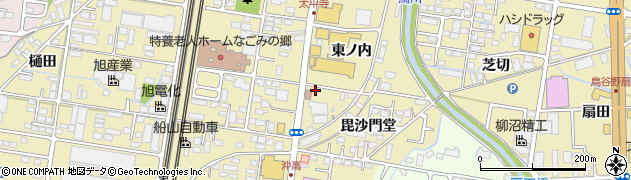 福島県福島市太平寺毘沙門堂3周辺の地図