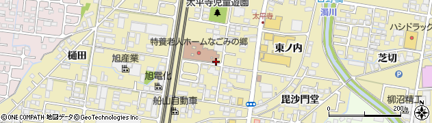 福島県福島市太平寺（町ノ内）周辺の地図