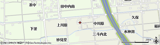 福島県福島市下鳥渡上川原22周辺の地図
