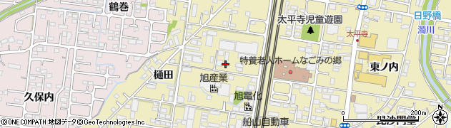福島県福島市太平寺（堰ノ上）周辺の地図