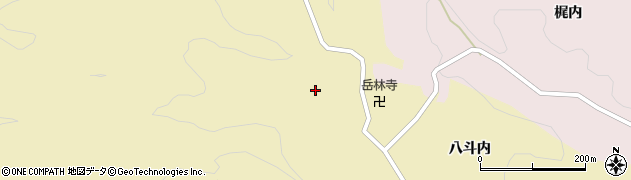 福島県伊達市月舘町糠田坂下周辺の地図