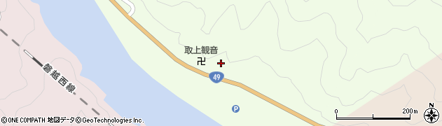 新潟県阿賀町（東蒲原郡）取上周辺の地図
