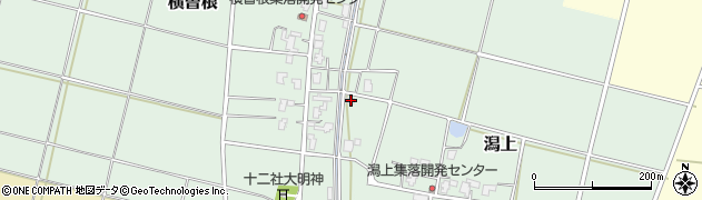 新潟県新潟市西蒲区横曽根54周辺の地図